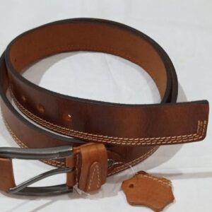 Fancy UK Leather Pull Up Belt Dual Color