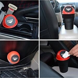 Car Trash Can Organizer Garbage Holder Storage Bag Trash Bin Paper Dustbin (Random Color)