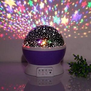 Star Master Dream Rotating Color Changing Projection Lamp Star Light Projector - Big Size (Random Color)