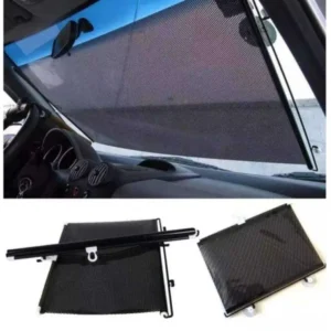 Car Windshield Front Screen Auto Retractable Folding Curtain Suitable For All Cars