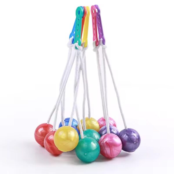 New arrival pro-clackers ball lato-lato toys bumper ball click clack ball toy pack of 2 - Image 3