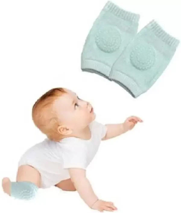 Knee Pads for baby | Adjustable Baby knee Protector Crawling Safety and elbow pads (Random Color) - Image 7