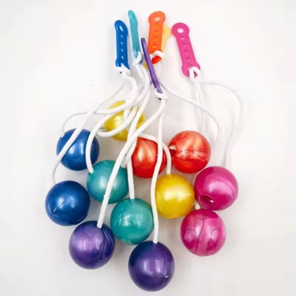 New arrival pro-clackers ball lato-lato toys bumper ball click clack ball toy pack of 2 - Image 4