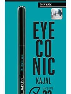 1pcs lakme black waterproof eyeconic pencil kajal