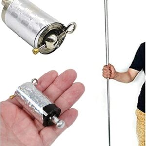 Magic Extendable Metal Stick For Self Defence And Fun Magic Pocket Stick (silver)