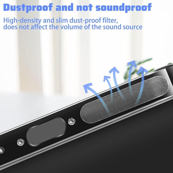 10 PCs (One Strip) Protect Mobile Phone Dustproof Net Stickers Speaker - Image 7