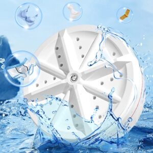 (NW00057) USB  Travel Washer  Washing Air Bubble Machine Ultrasonic Rotating Turbine Washing  Machine for Socks Underwear Wash Dishes