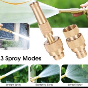 3 Spray Modes - Adjustable Garden Spray Gun Lawn Plant Irrigation High Pressure Water Car Sprinkler Wash Spray Nozzle Home Cleaning