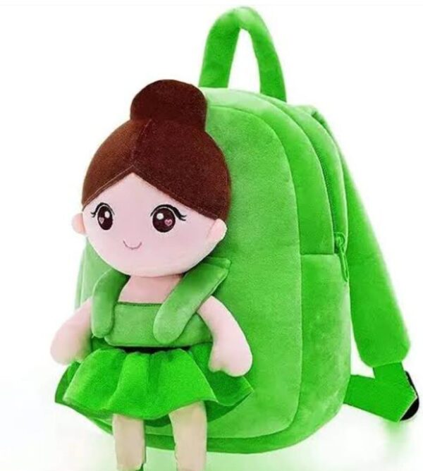 Mini Cartoon Plush soft Toy with Bags for kids (random design) - Image 4