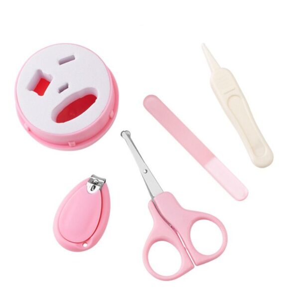 Baby Kids Manicure Nail Care Set Saloon Kits with Plastic Case | Baby Grooming Kit (Random color) - Image 10