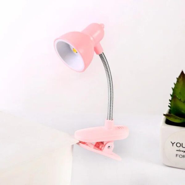 Mini Book Light with Clip Portable LED Reading Lamp Travel Bedroom Night Light Night Lights Eye Protections (Random color) - Image 5