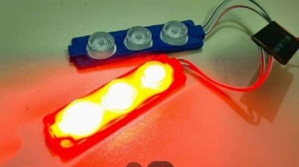 Red and Blue Flasher Light Universal Product For Car and Motorcycle - Image 3