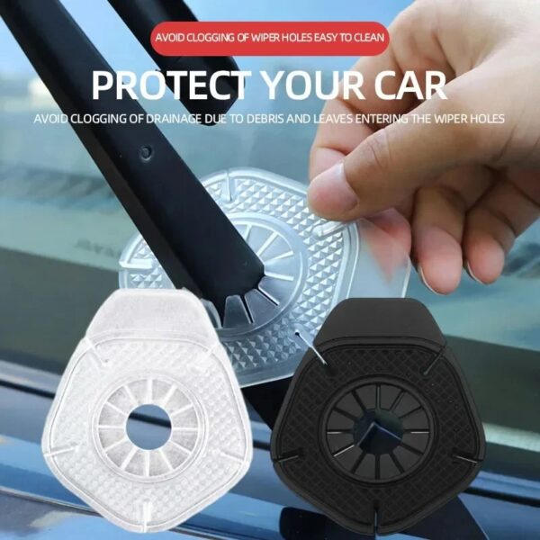 2 PCS CAR WINDSHIELD WIPER BOTTOM COVER Protector Cover for Most Cars,(random color) - Image 3