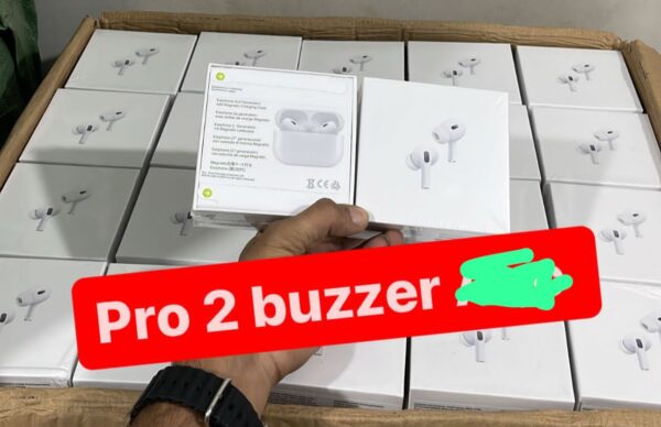 Airpods pro 2 white buzzer working with landyard type c - Image 2