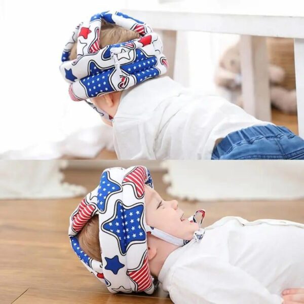 Baby Head Protector Crawling - Baby Safety Helmet & amp Walking Helmet (Random Color/Design) - Image 2