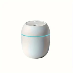 Humidier with Warm LED Outline USB Portable Air Humidifier Essential Oil Diffuser Modes Auto Off With LED Light For Home Car Mist Maker Face Steamer Car Air Fresheners